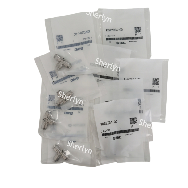 SMC گره فولاد ضد زنگ KQG2T04-01S لوله 4MM اندازه 4E2-2FD/KQ2AA34
