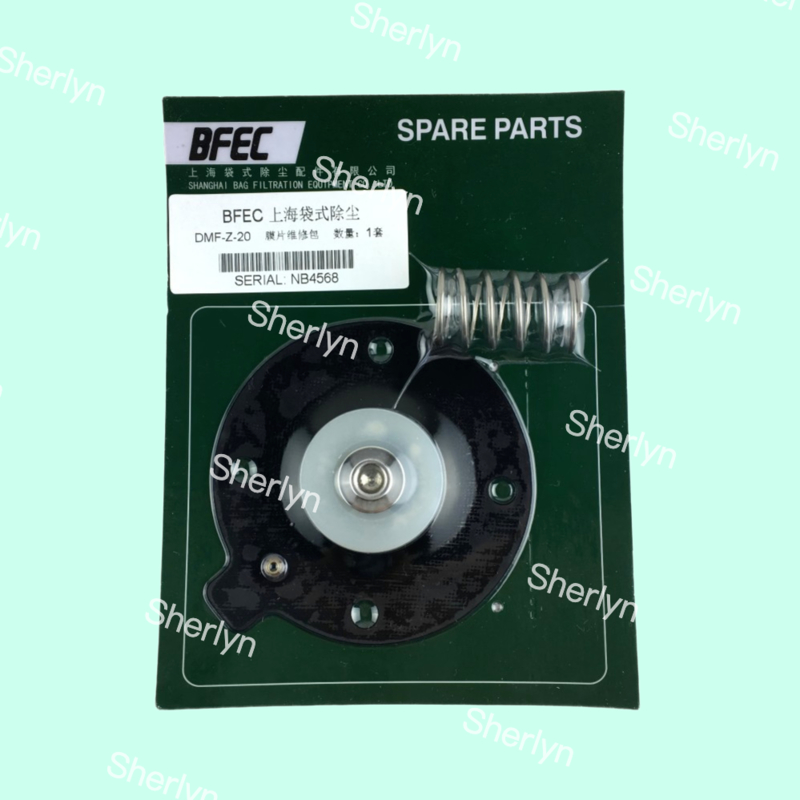 BFEC DMF-Z-20S زاویه راست 3/4 اینچ دیافراگم کیسه تعمیر نوع حذف گرد و غبار شیر پالس الکترومغناطیسی
