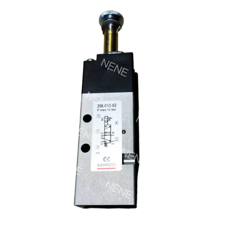 CAMOZZI 358-015-02-G77 شیر سولناید 5/2 راه 1/8 " 24V DC 3.1W / 48V AC 3.8VA