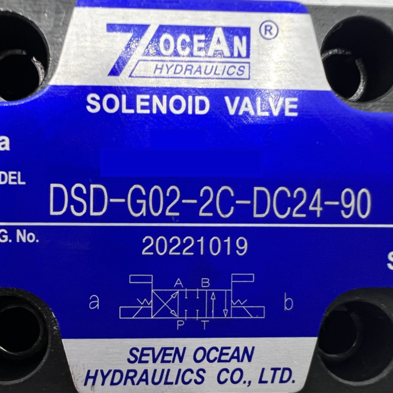 DSD-G02-2C-DC24-90 DC24V ولتاژ شیر الکترومغناطیسی 7OCEAN