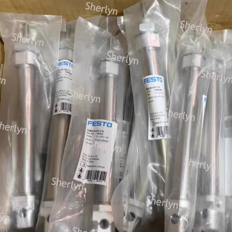 سیلندر پنوماتیک پیستون 15 میلی متری DSNU-8-15-P-A FESTO، سیلندر دو کاره 1908247