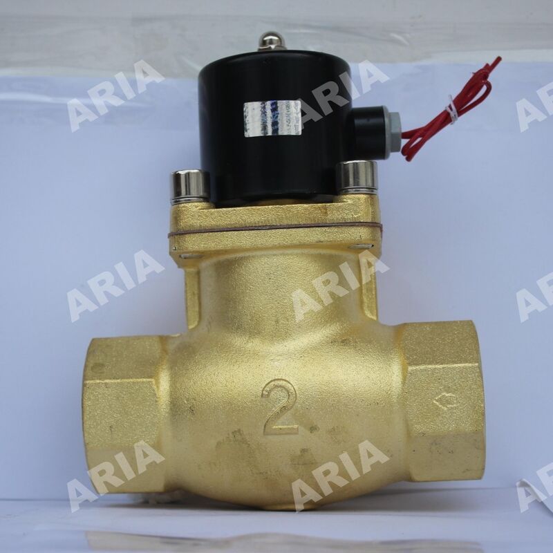 شیرهای الکترونیکی مسی بخار با دمای بالا معمولاً بسته US-45 دوگانه شیر برقی دمای بالا