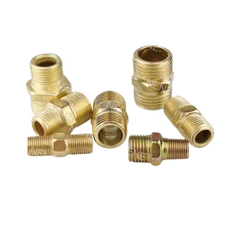 1/8" 1/4" فلت دهان اتحادیه کاهش آداپتور اتصال با مشخصات مختلف در هر دو سر
