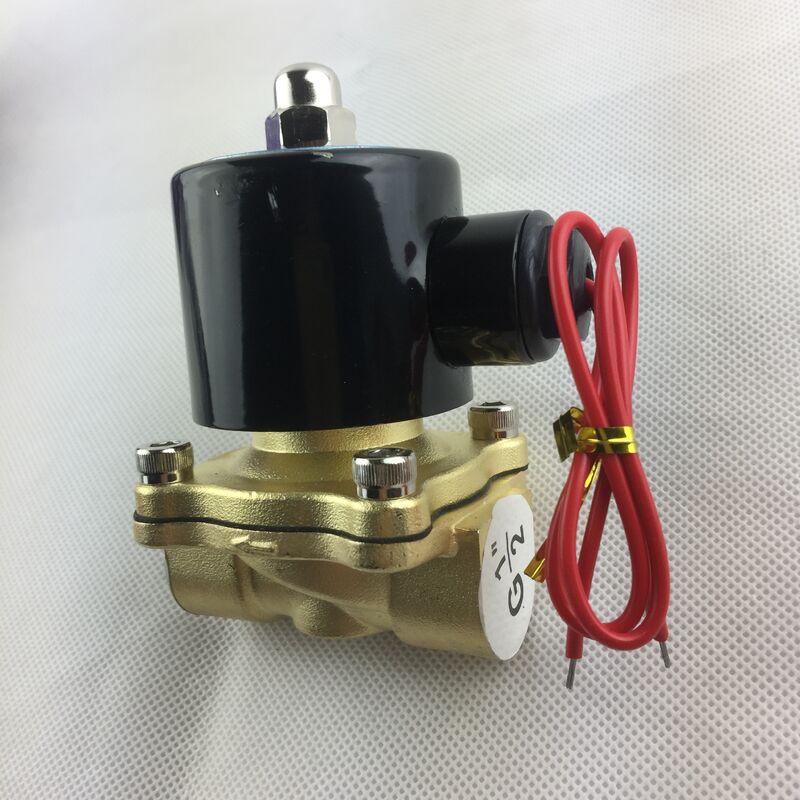شیر برقی دو طرفه سایز Uw-40 1-1/2 اینچ، قطر سوراخ 40 میلی متر، شیر برقی، شیر آب