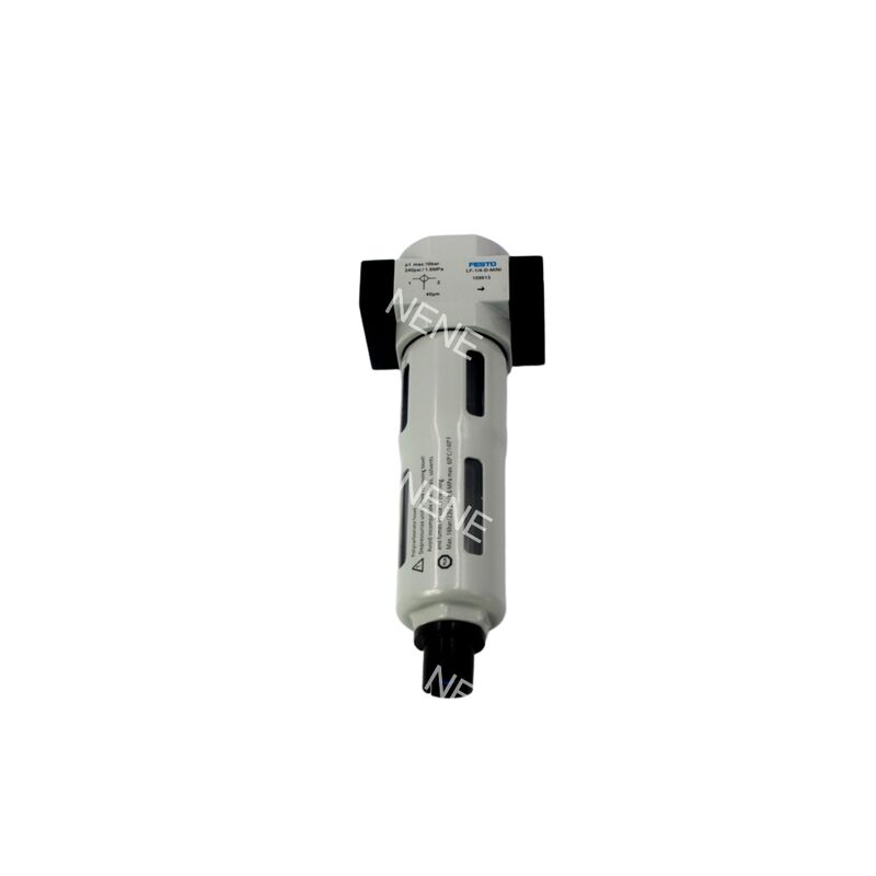 LFR-1/8-D-MINI-A 159634 تنظیم کننده فیلتر آلیاژ روی Festo با گج G1/8 40μm فاضلاب کاملا خودکار 0.5-12bar