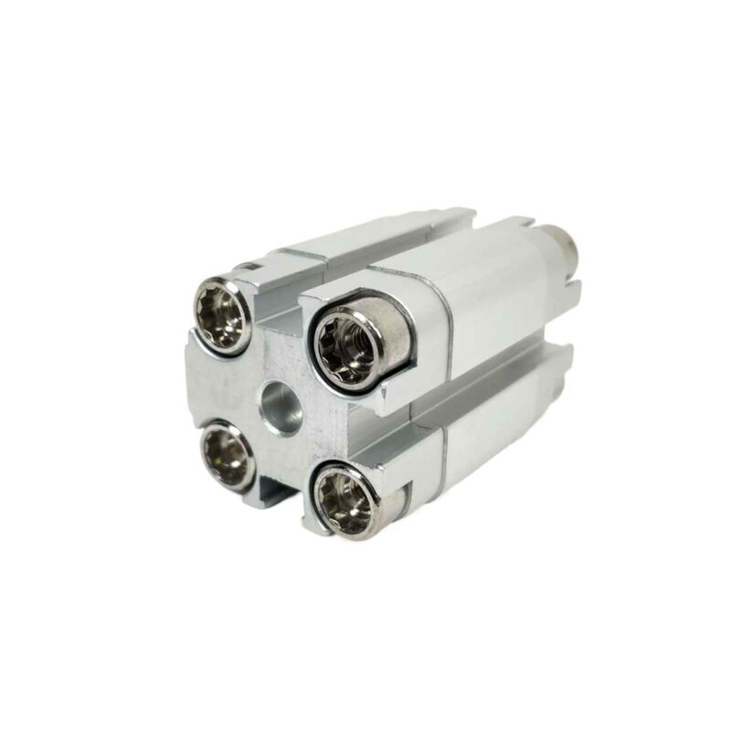 جابجایی مواد ADVU-16-10-A-P-A 156594 سیلندر پنوماتیک رزوه خارجی Festo با سوراخ 16 میلی متری سکته مغزی دو طرفه M5 پیستون مغناطیسی فشرده ISO 6432