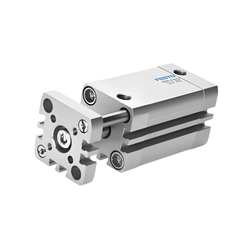 سیلندر کامپکت دو نفره با عصای راهنما Festo ADNGF-12-10-P-A، 12mm Bore 10mm Stroke