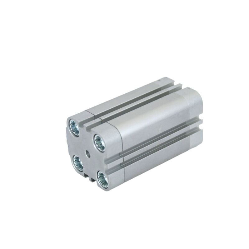 FESTO ADVU-20-25-P-A 156518 حسگر مغناطیسی آماده 20 میلی متر سوراخ 25 میلی متر ضربه سیم داخلی فشار کشیدن سیلندر کامپکت M5 پورت دوگانه عمل ISO 6432 برای فشار کارتن