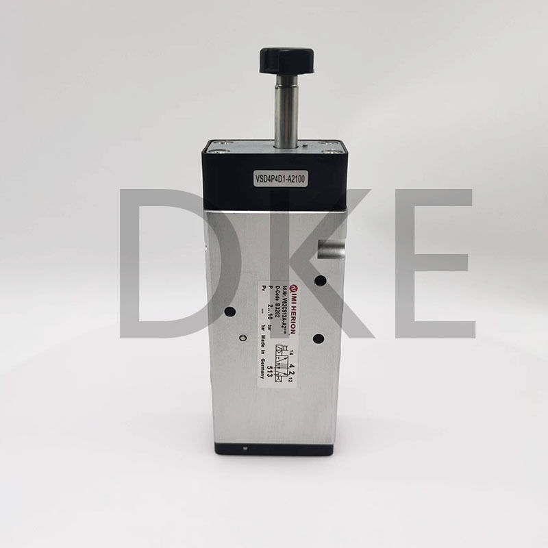 V61B313A-A218J V61B313A-A219J شیر برقی نورگرن 5 2 عملکرد سوپاپ شیر برقی خلبانی راه اندازی برگشت فنر هوا طراحی شده برای عملکرد