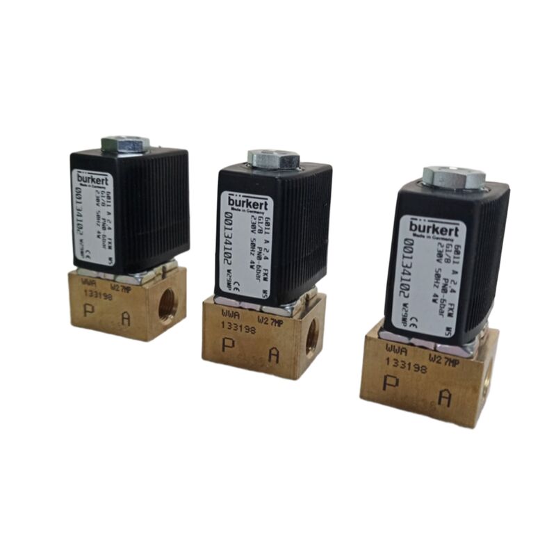 6281 سری BURKERT 00221884 G1 شیر سولینوئید 2/2 NC برای کنترل متوسط لوله