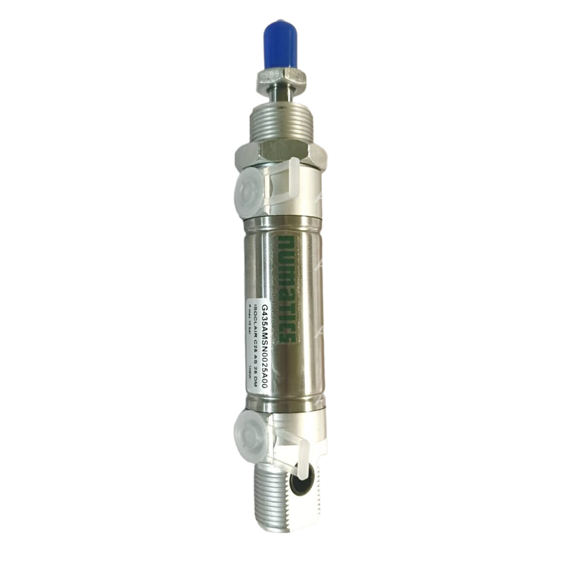 G435AGSN20A00 ASCO NUMATICS سیلندر دور از فولاد ضد زنگ ISO 6432 سیلندر با ISO 16030