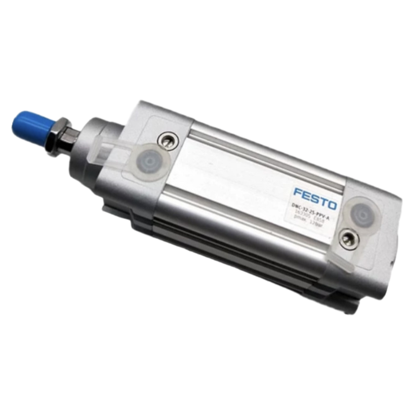 مهر و موم های مقاوم در برابر لباس DNC32-100-PPV-A 163309 سیلندر هوا 32 × 100mm طراحی پوشیده برای حمل کننده های بسته بندی طولانی مدت