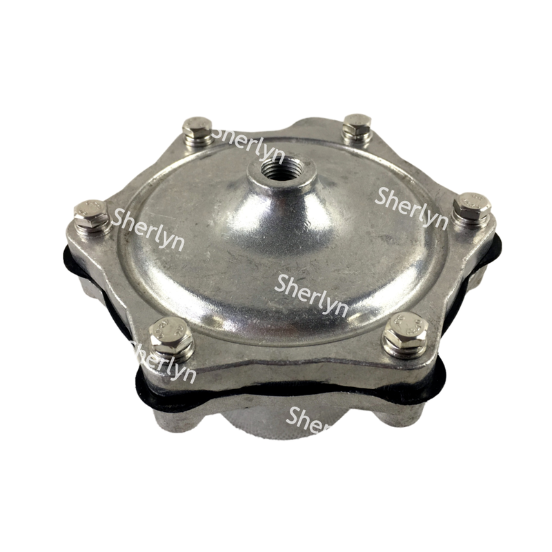 شیر برقی پالس راست زاویه 1 اینچ G353A045، شیر جمع کننده گرد و غبار آلومینیومی جریان متوسط ​​ASCO 353 انتگرال پایلوت