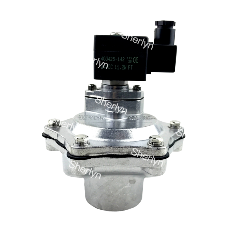 ASCO SCG353A047 تقویت شده دیافراگم پالس دریچه جت IP65 رتبه 0.35-8.5Bar فشار گسترده کیسه فیلتر فن آوری