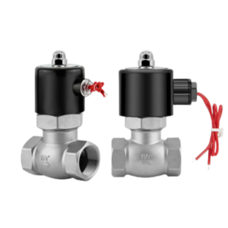 2L-10 محدوده فشار 0.1 تا 1.5 MPa دریچه سولینوئید پنوماتیک با مواد مهر و موم PTFE و محدوده دمایی -20 °C تا 185 °C