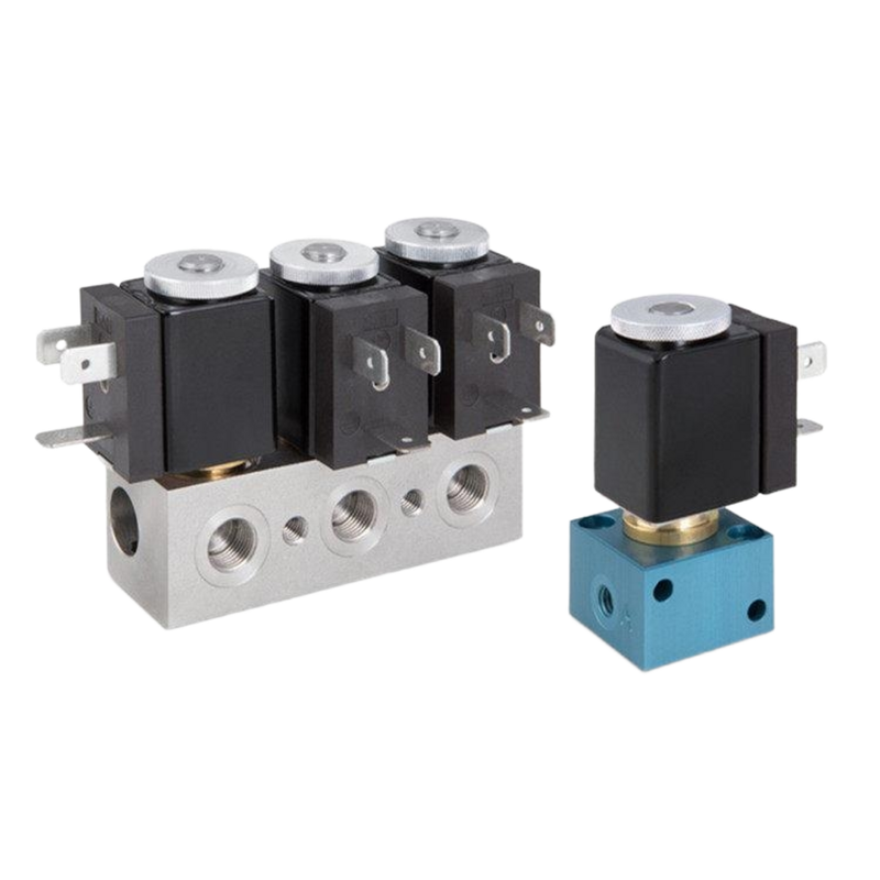 1913BA252-S NBR Diaphragm Pneumatic Solenoid Valve 2.5mm اندازه حفره 2 راه به طور معمول بسته بند 1/4' اندازه