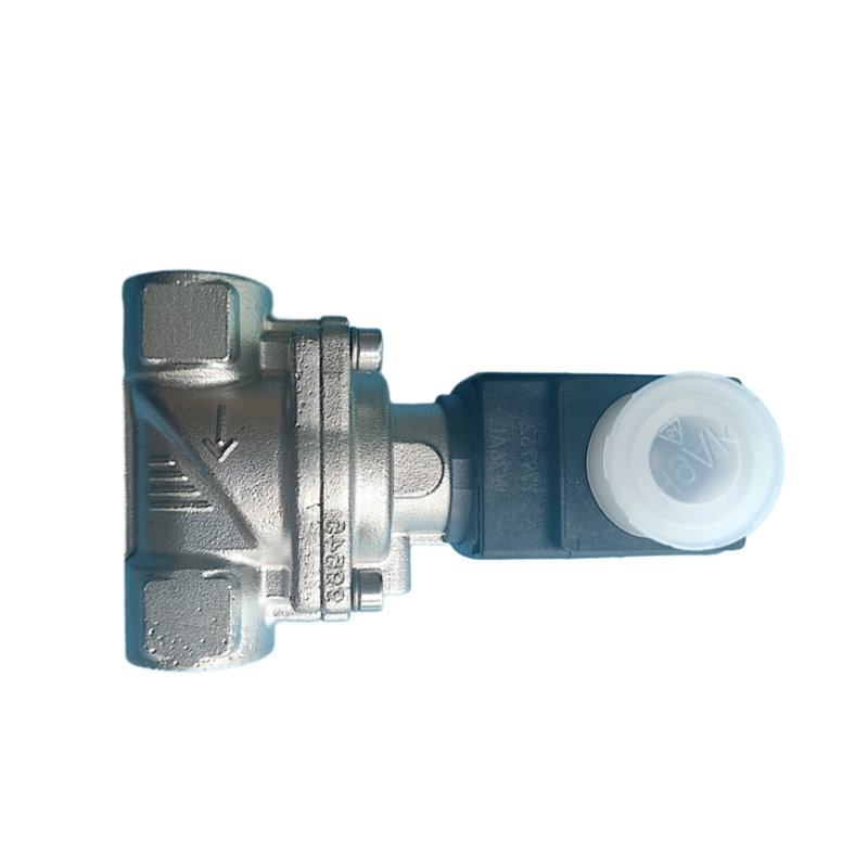 شیر برقی دیافراگمی 2/2 راهه NC سری Burkert 6281 با قابلیت فعال‌سازی دستی، پورت G1/4 G3/8، آب‌بند مقاوم در برابر حرارت FKM، بدنه فولاد ضد زنگ، دهانه 10 میلی‌متر، شماره قطعه 00323894 00323968 00323971 00323972