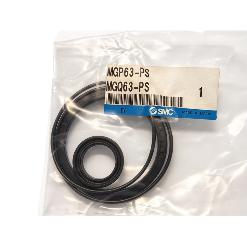 SMC MGQ40-PS MGQ سری هدایت شده سیلندر تعویض مهر کیت لباس مقاوم مهر قطعات معدنی برای خط مونتاژ Stopper و سنگین مواد بلند کننده پنوماتیک نگهداری سیلندر