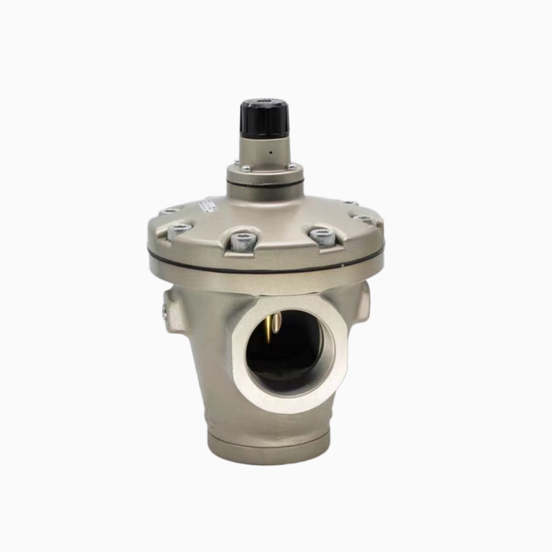 شیر تثبیت کننده هوا برای خط اصلی کمپرسور هوای کارخانه سری AR825 SMC AR825-12، رگولاتور فشار تسکین دهنده خلبان با جریان بزرگ 1.5 اینچ