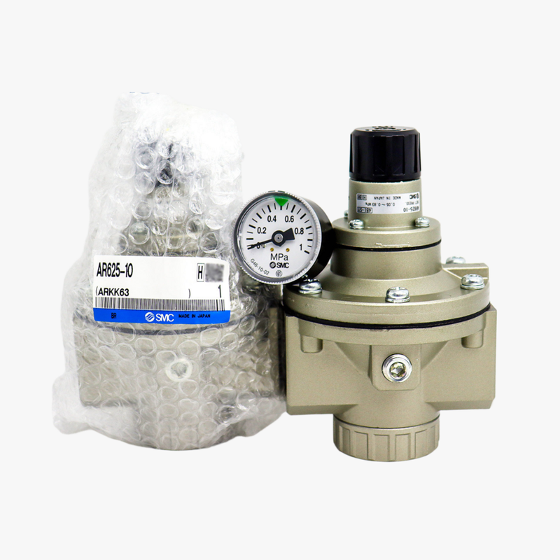 SMC AR835‐12G AR835‐14G AR835 سری تنظیم کننده فشار هوا ساختار دیافراگم پایدار تنظیم قابل اعتماد تکرار پذیری خدمات زمینه ای مناسب برای ساخت و ساز مولدهای پنوماتیک کارخانه بزرگ