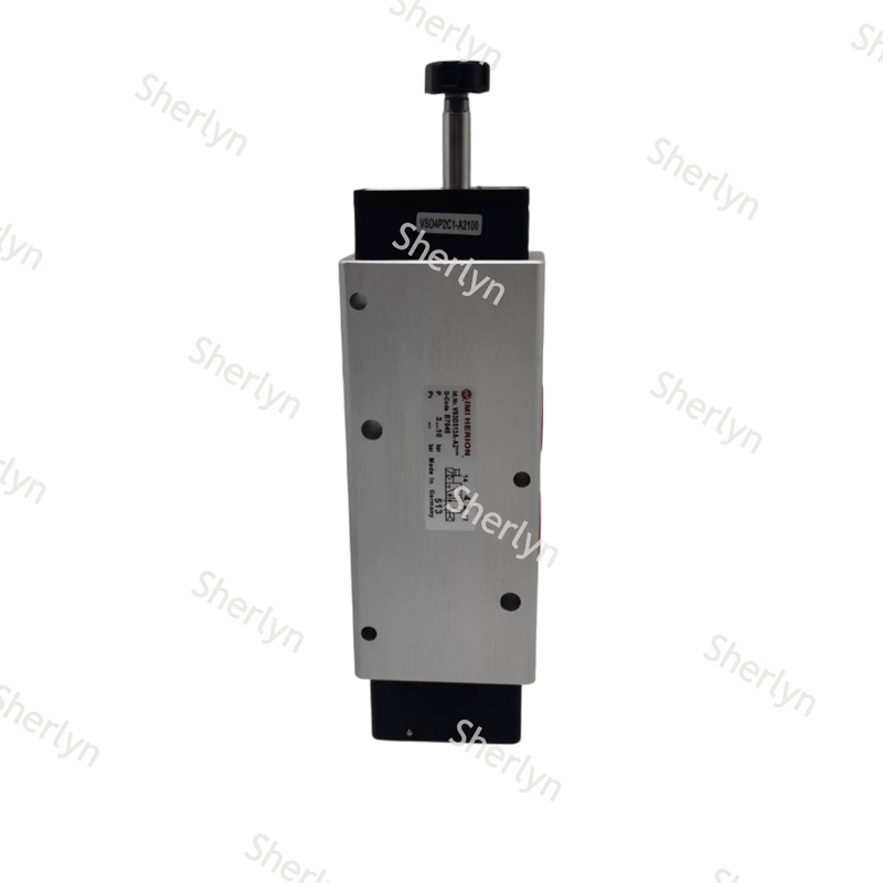 شیر برقی پنوماتیک صنعتی 5/2 جهته V63D513A-A213J، شیر تک سولنوئیدی فنر بازگشتی سری V63 نورگرن