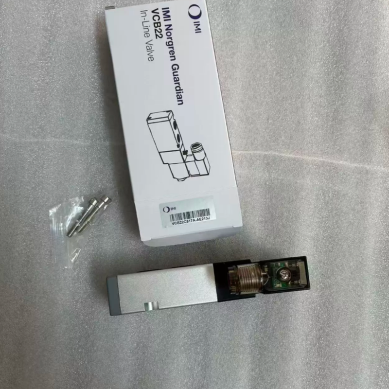 شیر برقی IMI Norgren با جریان بالا G1/2 24VDC کنترل پنوماتیک VCB22D517A-AD213J