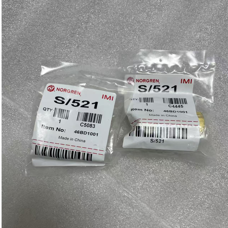 شیر یک طرفه سنگین IMI Norgren S/521A G1/4 رزوه برنجی شیر چک پنوماتیک برای اتوماسیون مدار هوای فشرده
