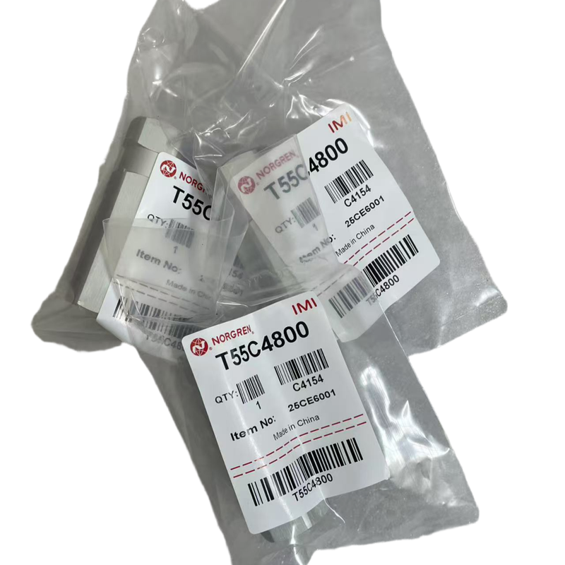 شیر یک طرفه فشرده آلومینیومی IMI Norgren T55C4800 G1/2 برای ماشین آلات بسته بندی