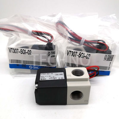 VT307V-5G1-02 SMC دریچه های الکترومغناطیسی دریچه های الکترومغناطیسی SS316 گواهی CE