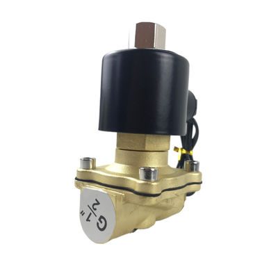 3/4 اینچ 2W200-20 NPT آب و هوا برنج سولناید والف NC 2 راه