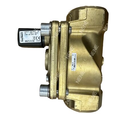 BURKERT 2/2 Way Solenoid Valve 00221958 نوع 6281 G1 به طور معمول بسته شده مس ساختمانی دستوری NBR مهر 20.0 جریان سوراخ DC24V 8W 0.2-16 بار