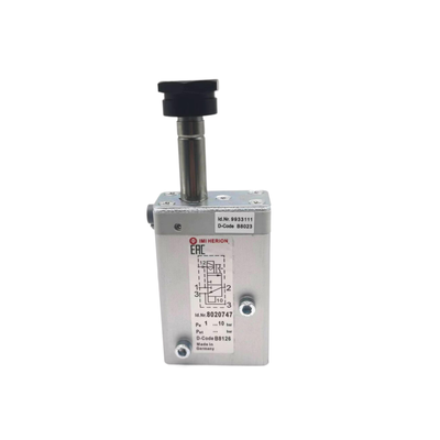 شیر برقی NORGREN 8020747 شیر کنترل جهت دار پنوماتیک صنعتی G1/4 شیر برقی اسپولی با فعال کننده دستی