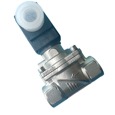شیر برقی دیافراگمی سروو FKM مهر و موم شده 2 موقعیت 2 طرفه NC سری Burkert 6281 سایز پورت G1 1/2 مقاوم در برابر خوردگی بدنه فولاد ضد زنگ 40 میلی متر اوریفیس 00222004 00222005 00222006