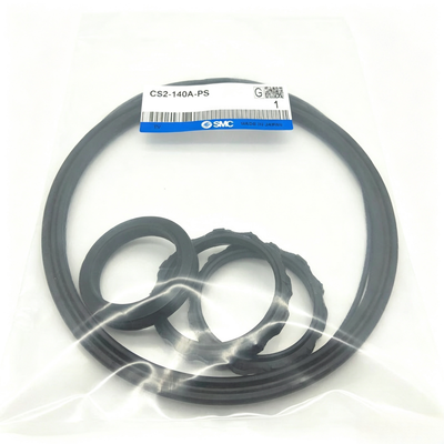 کیت تعمیر و نگهداری سیلندرهای سازگار SMC CS1‐300A‐PS / CS2‐300A‐PS قطعات پشتی بسته بندی NBR شامل حلقه پاک کننده برای CS1 CS2 جایگزینی سیلندرهای سنگین