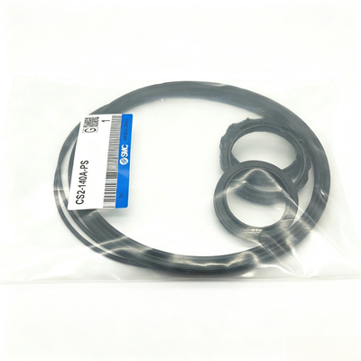 کیت تعمیر کامل سیلندر SMC سازگار CS1-250A-PS / CS2-250A-PS قطعات یدکی کامل برف پاک کن و آب بندی برای کار تعویض سیلندر پنوماتیک کارخانه با بار بالا