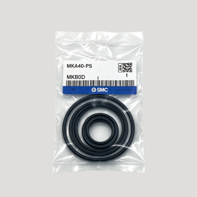 SMC MKB/MKA50-PS کیت تعمیر مهر و موم سیلندری کلاپ چرخشی SMC MK Series 50mm Bore 90 درجه چرخش مهر و موم NBR برای تعمیر و نگهداری وسایل پنوماتیک سنگین