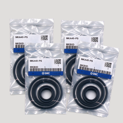 کیت تعمیر سیلندر کلیمپ چرخشی پنوماتیک SMC MKB / MKA25-PS اجزای مهر و موم کامل حل نشت هوا برای جایگزینی سیلندر کلیمپ سری MK